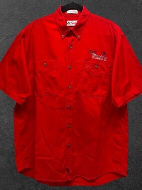Vintage 1990s-Y2K Chase Racewear NASCAR “Team Winston No Bull” Button Down Shirt